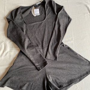 Grey Romper from Urban Outfitters
